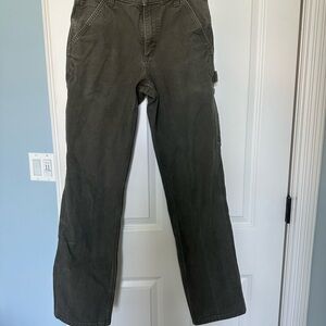 Carhartt Men's Dark Olive Cargo Pants